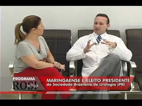 DR MARCIO CARVALHO EM ENTREVISTA PELA APRESENTADORA ROSI ORTEGA. ASSUNTO UROLOGIA