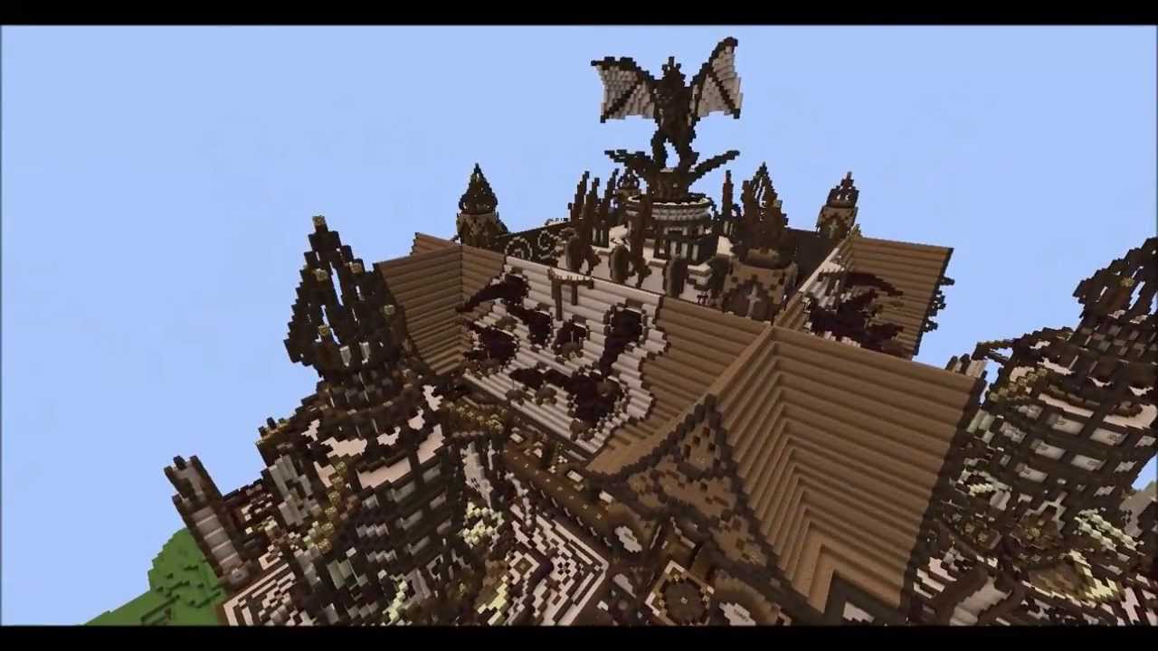 Minecraft - Server spawn [with schematic and download] [3] - YouTube