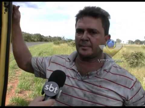 Cerca de 9 toneladas de carvão pega fogo na BR-497