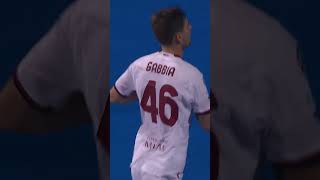 Two years ago today, Gabbia got his first in Rossonero 😌? | #shorts