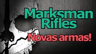 COD Ghosts: Nova classe de ARMAS! - Conheça os MARKSMAN RIFLES!