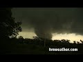 TORNADO INTERCEPT! just northeast of Edmond, OK! Jim Cantore on-board!