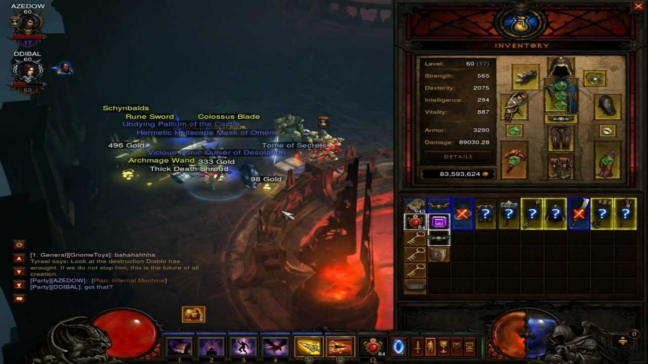where do you use the infernal machine in diablo 3