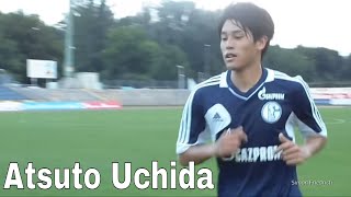 Atsuto Uchida (Schalke 04) im Stadion Oberwerth in Koblenz