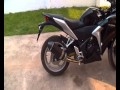 2011 Honda Cbr 250r With Carbon Exhaust - Youtube