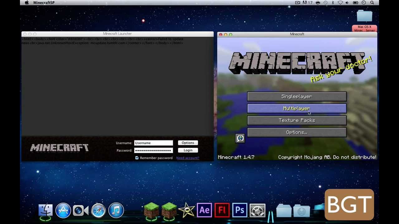 minecraft download for mac os x
