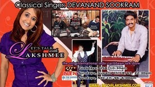 Devanand Sookram Trinidad Classical Artist interview on Let's Talk With Lakshmee