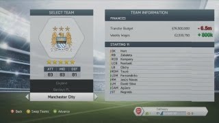 FIFA 14 PREMIER LEAGUE CAREER MODE TRANSFER BUDGETS!