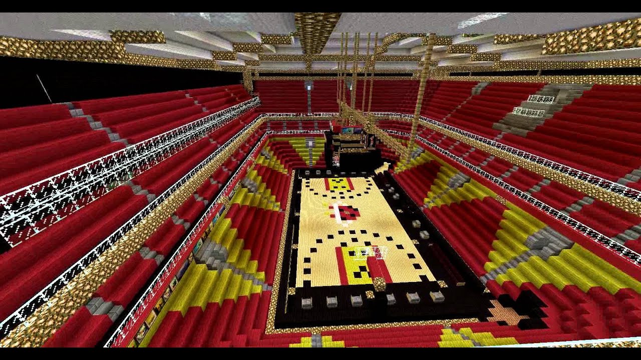 Minecraft: Let's Walk #1 To A Basketball Arena - Youtube