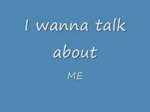 I wanna Talk about Me - YouTube