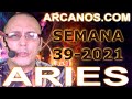 Video Horscopo Semanal ARIES  del 19 al 25 Septiembre 2021 (Semana 2021-39) (Lectura del Tarot)