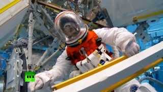 Испытания новых костюмов NASA для высадки на астероиды