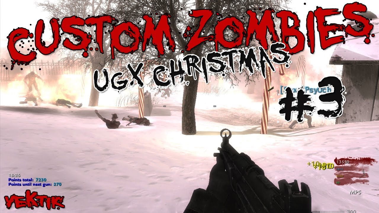 Custom Zombies | "UGX Christmas" w/Subs #3 (German) [HD] - YouTube