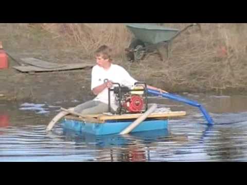How to Make a Barrel Boat With Jet Pump! - YouTube