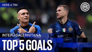 LAUTARO, DZEKO AND MORE 💥? | TOP 5 vs SALERNITANA⚽️?