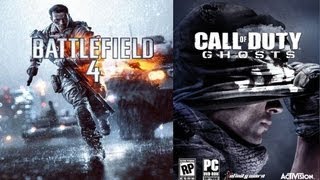 Call Of Duty Ghosts / Battlefield 4 : Gameplay Exclusif. Quel est VOTRE choix?