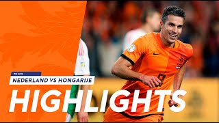 Highlights Netherlands - Hungary 8-1 wc-qualification 11-10-2013