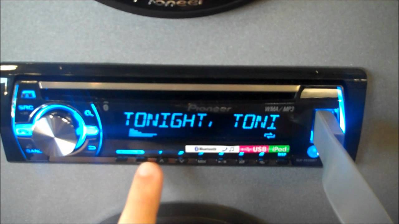 Pioneer DEH-X6500BT Car Stereo MIXTRAX Demo - YouTube