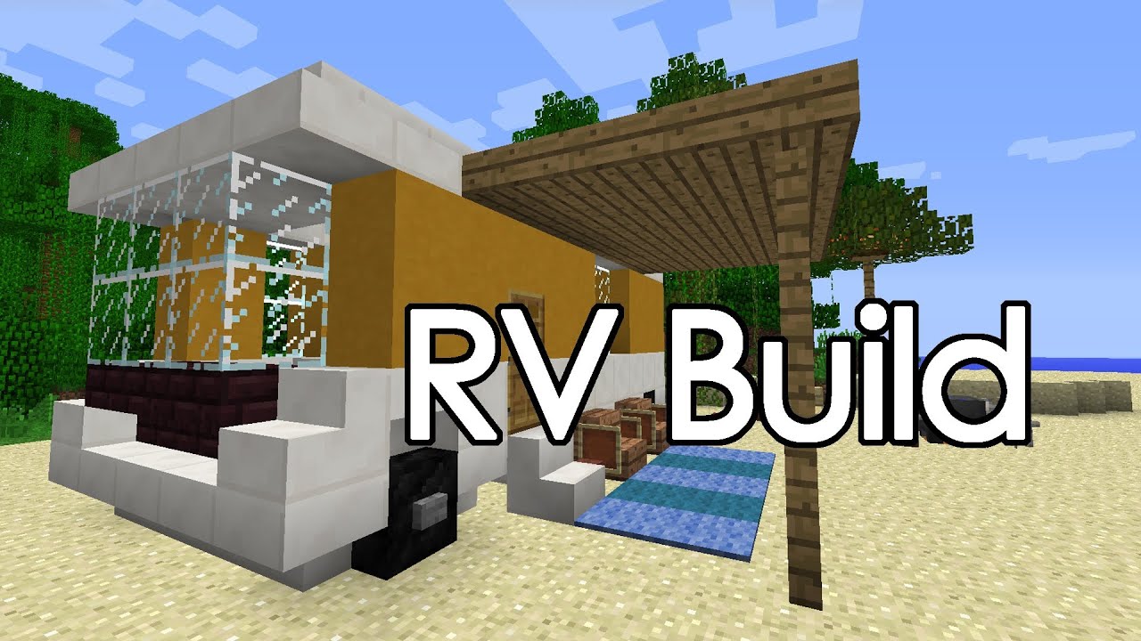 Minecraft RV / Camper build YouTube