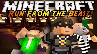 Minecraft Mini-Game : RUN FROM THE BEAST 2.0!