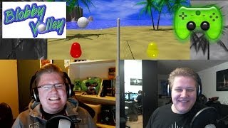 BLOBBY VOLLEY # 1 - Betonlocke vs. MoFo Joe der Ballkunst «» Let's Play Blobby Volley | HD