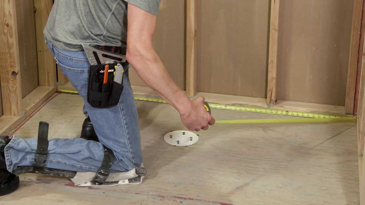 How to Install a RedGard® Shower Base Kit English YouTube