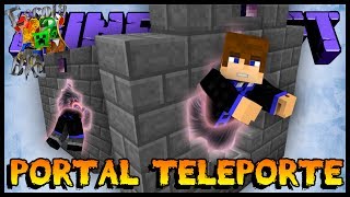 Portal Teleporte - Escola de Bruxos #06 (Minecraft)