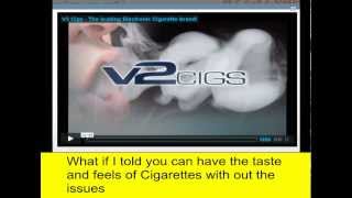 V2 Cigs Electronic Cigarette review Coupon code Change your life??