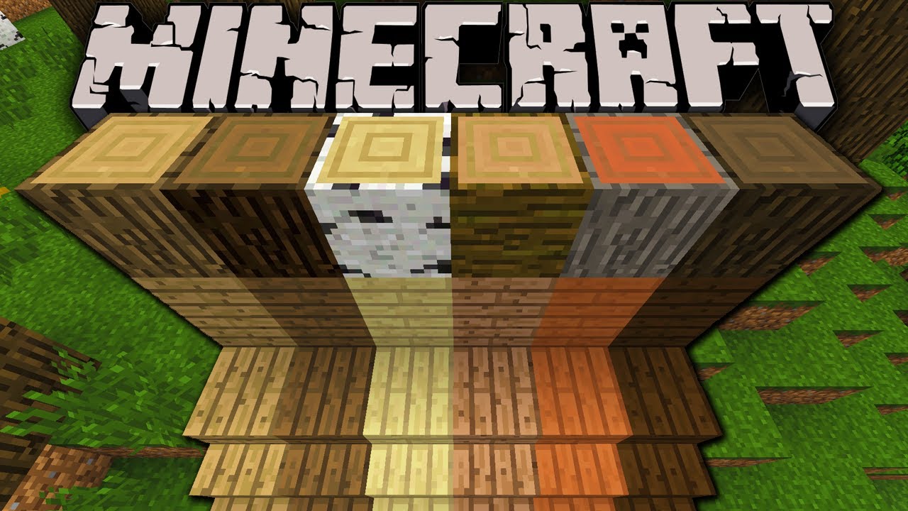 Minecraft 1.7 Pre-Release: New Wood! Dark Oak &amp; Acacia ...