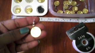 Pulsera y aretes tejidos con abalorios- Tutorial de tejido crochet