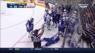 Alex Killorn boards Paul Ranger