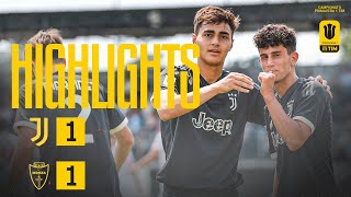 HIGHLIGHTS: JUVENTUS UNDER 19 1-1 MONZA | CAMPIONATO PRIMAVERA 1