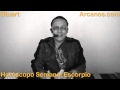 Video Horóscopo Semanal ESCORPIO  del 18 al 24 Enero 2015 (Semana 2015-04) (Lectura del Tarot)