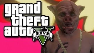 GTA 5 Online Random Moments! (Jet Stunts, Cougars, and More!)