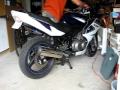 06 Suzuki Gs500f Stock And D&d Carbon Exhaust Compare 
