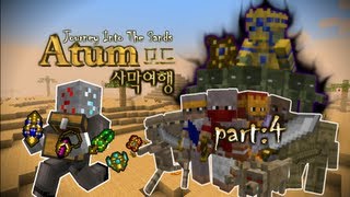 마인크래프트 사막여행모드 Atum Journey part:4 [사막집을 짓자!]