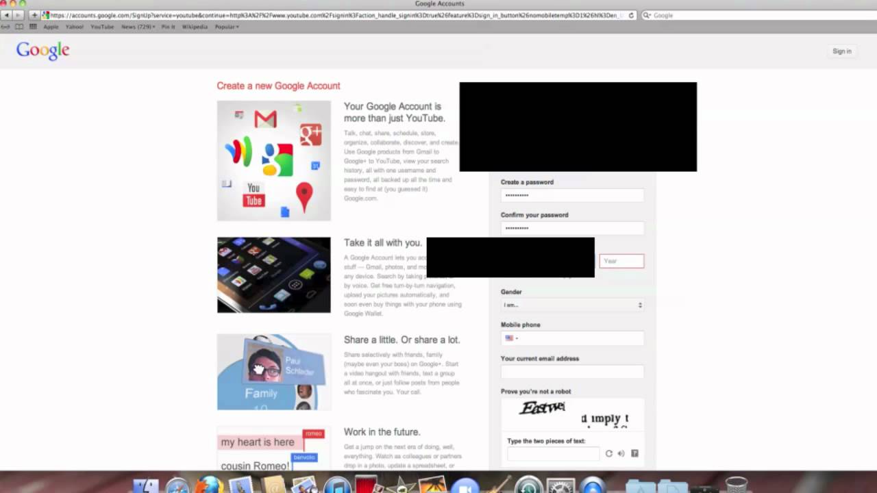 How To Make A YouTube Account WITHOUT a Phone Number! (EASY) - YouTube