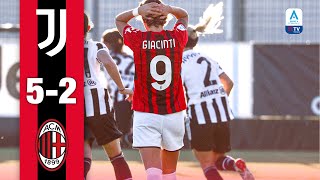 Adami and Longo's goals can't avoid the defeat | Juve 5-2 AC Milan | Highlights Women's Serie A