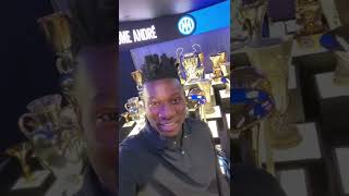 André Onana has something to tell you 🎙? #WelcomeAndéé #Shorts #ImInter