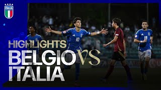 Highlights: Belgio-Italia 1-2 | Under 17 EURO 2025