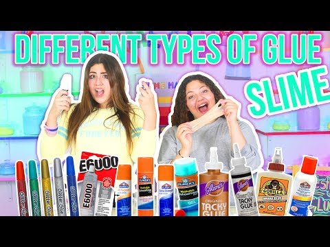 Download TESTING DIFFERENT TYPES OF GLUES FOR SLIME | tacky glue slime, stick glue | Slimeatory #41