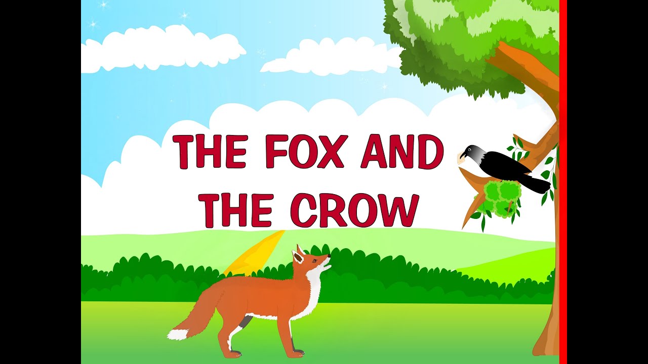 The fox and the crow | Kindergarten story for kids - YouTube