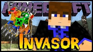 Invasor - Escola de Bruxos #01 (Minecraft)