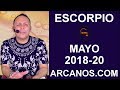 Video Horscopo Semanal ESCORPIO  del 13 al 19 Mayo 2018 (Semana 2018-20) (Lectura del Tarot)