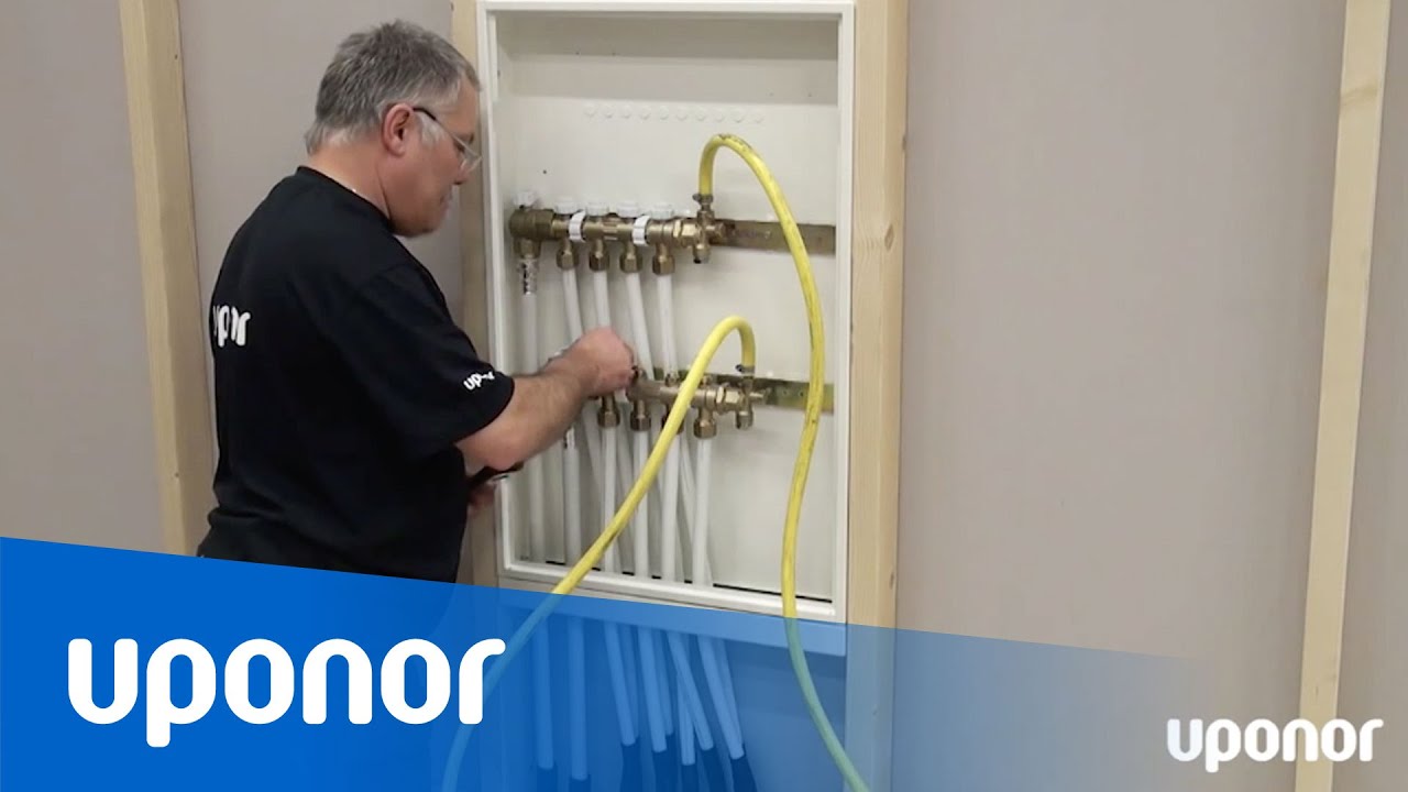 Uponor veggboks montering