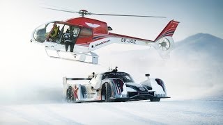 Supercar Drifting Uphill in Snow - Jon Olsson's Rebellion R2K