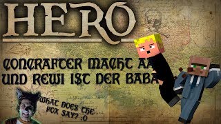 MINECRAFT HERO! CONCRAFTER MACHT AA UND REWI IST DER BABA! FOLGE 4! [GERMAN] [HD]