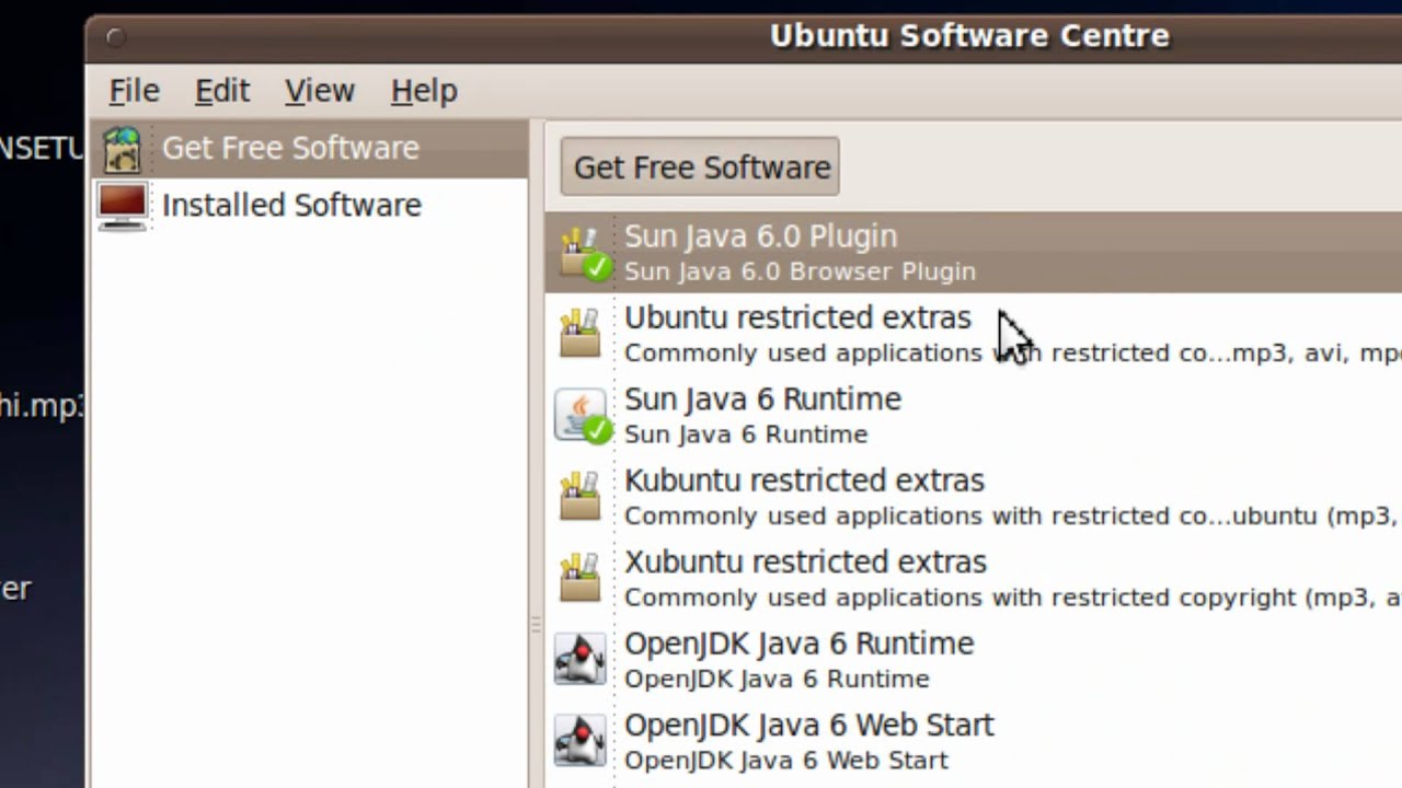 Install Java Plugin Firefox Web Browser Ubuntu 9.10 in Ubuntu Software ...