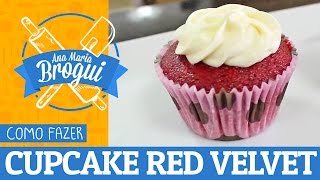 Ana Maria Brogui #195 - Como fazer Cupcake Red Velvet