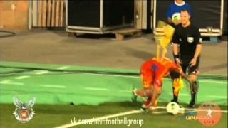 Armenian Soccer Player Aras Ozbiliz Takes Worst Corner Kick Ever